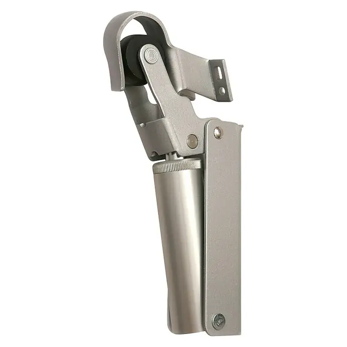 Justor Retenedor para puerta y ventana FR2 - Plateado, Carga soportada: 8 kg - Vista angular