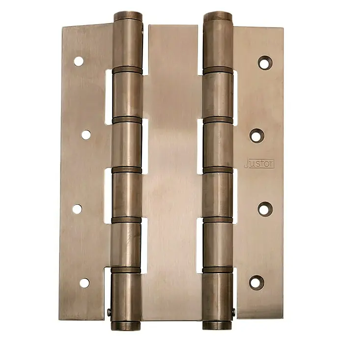 Justor Bisagra DA 180 - L x An x Al: 18 x 15,7 x 2,4 cm, Acero inoxidable - Vista frontal