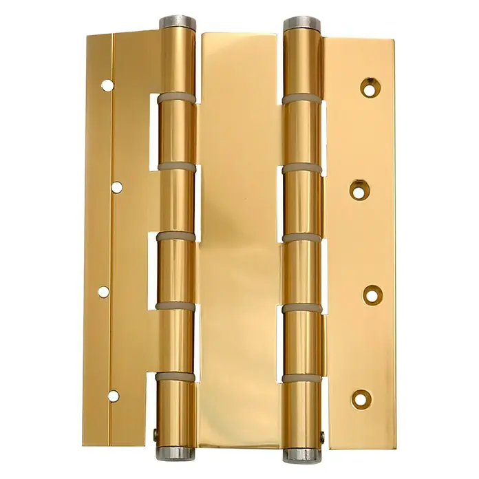 Justor Bisagra DA 180 - L x An x Al: 18 x 15,7 x 2,4 cm, Dorado brillante - Vista frontal