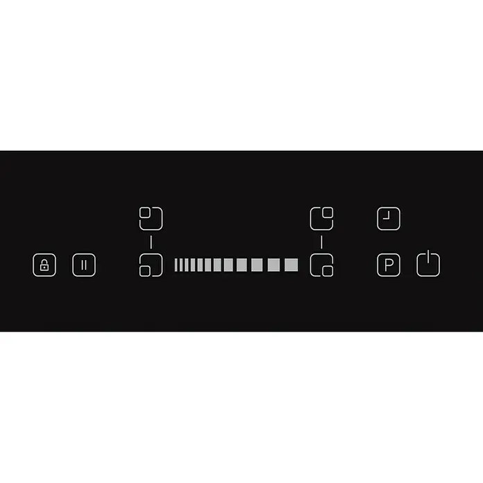 Sharp Kochfeld KH-6IX38FS00-EU - Anzahl Kochfelder: 4 Stk., Induktion, Touch-Control Bedienfeld, Glaskeramik - Detailaufnahme
