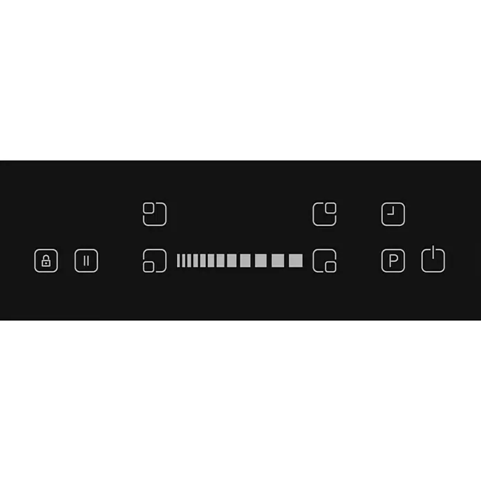 Sharp Kochfeld KH-7IX19FS00-EU - Anzahl Kochfelder: 4 Stk., Induktion, Touch-Control Bedienfeld, Glaskeramik - Detailaufnahme
