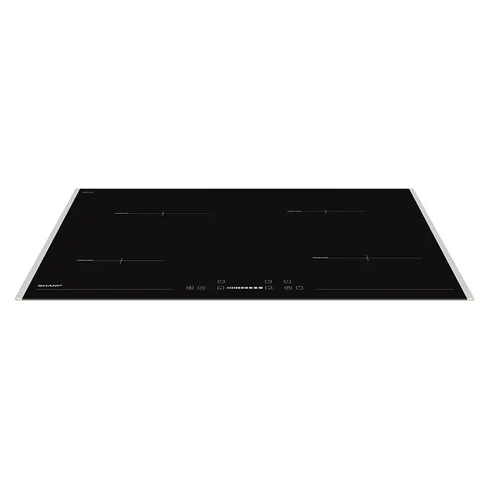 Sharp Kochfeld KH-7IX19FS00-EU - Anzahl Kochfelder: 4 Stk., Induktion, Touch-Control Bedienfeld, Glaskeramik - Vorderansicht