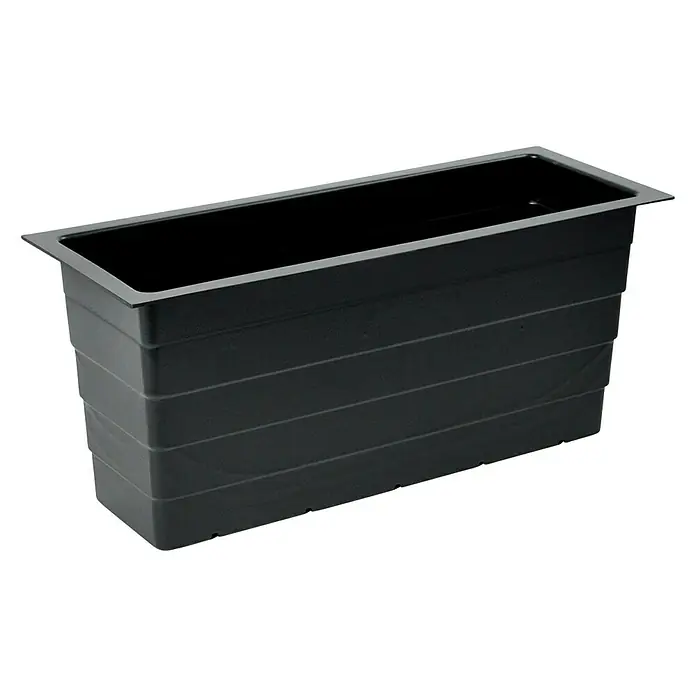 Mega Collections Pflanzkasten-Einsatz - L x B x H: 60 x 23 x 26 cm - Diagonale Ansicht