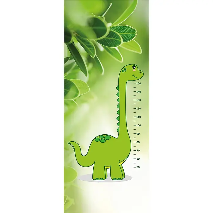 SanDesign Alu-Verbundplatte - 100 x 250 cm, Little Dino - Draufsicht