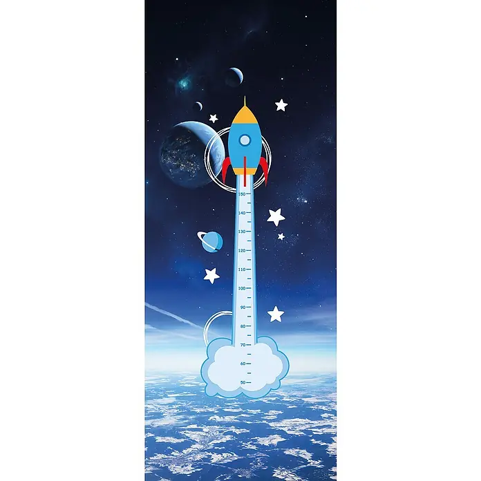 SanDesign Alu-Verbundplatte - 100 x 250 cm, Little Rocket - Draufsicht