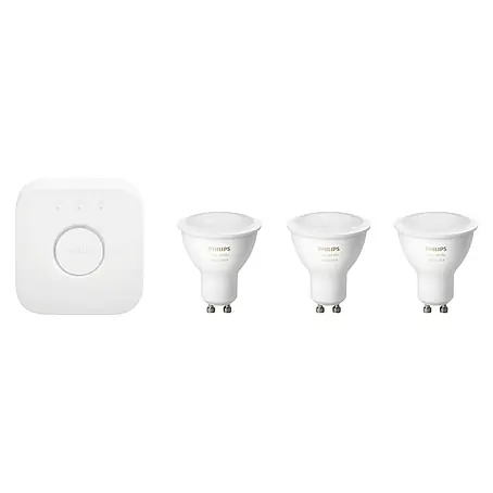 Philips Hue LED-Leuchtmittel-Set Starter-Kit