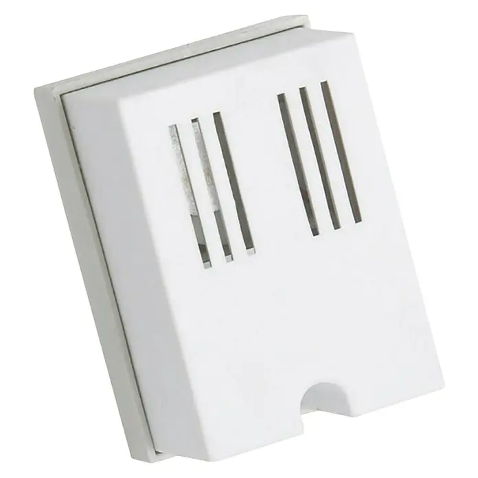Coati Timbre con hilos Buzzer - Funcionamiento en red, Blanco, L x An x Al: 2 x 10 x 13,5 cm - Vista angular