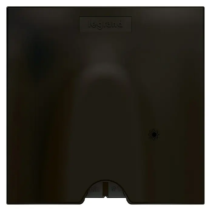Legrand Valena Next with Netatmo Pasacables - Negro - Vista frontal
