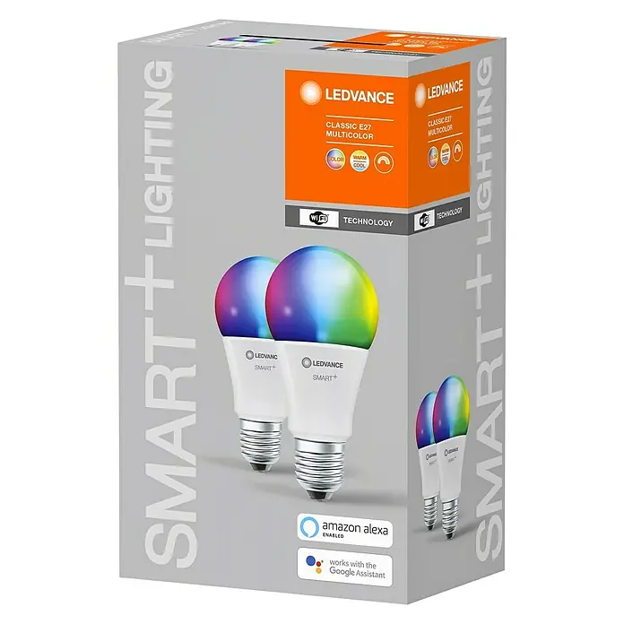 Ledvance LED-Leuchtmittel - E27, 9 W, A60, 806 lm - Vorderansicht