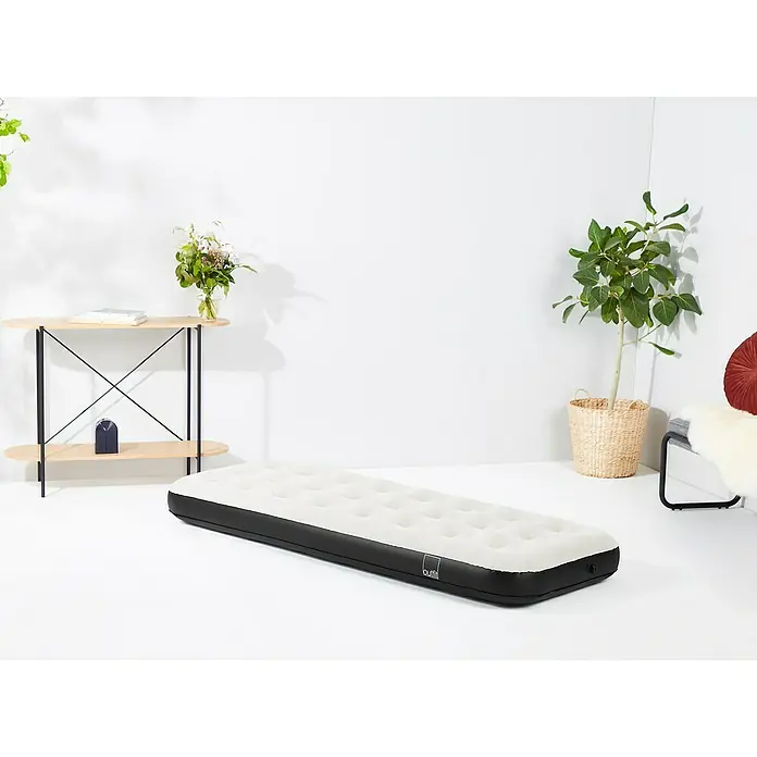 Luftbett Single - L x B x H: 191 x 73 x 22 cm, Schwarz/Grau - Stimmungsaufnahme