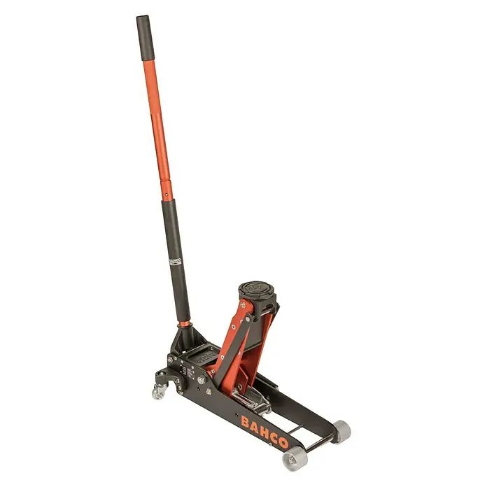 Bahco Hydraulischer Rangierwagenheber - Tragkraft: 1.500 kg, Hubhöhe: 85 mm - 415 mm - Diagonale Ansicht