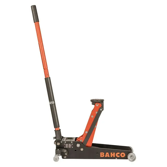 Bahco Hydraulischer Rangierwagenheber - Tragkraft: 1.500 kg, Hubhöhe: 85 mm - 415 mm - Rechte Seitenansicht