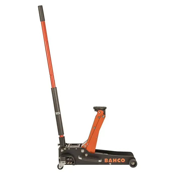 Bahco Hidraulička ranžirna podizna kolica BH1A2500A - Nosiva sila: 2.500 kg, Visina dizanja noža: 100 mm - 485 mm - Pogled s desne strane