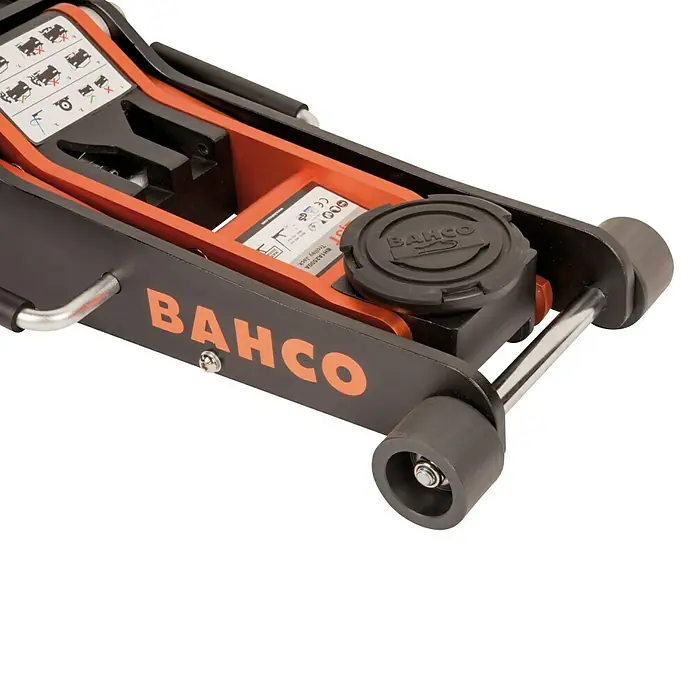 Bahco Hidraulička ranžirna podizna kolica BH1A2500A - Nosiva sila: 2.500 kg, Visina dizanja noža: 100 mm - 485 mm - Detaljan prikaz