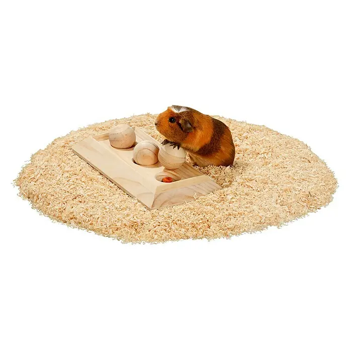 Karlie Knaagdierspeelgoed Voederplankje - 30 x 15 x 6 cm, Hout - Toepassingsvoorbeeld