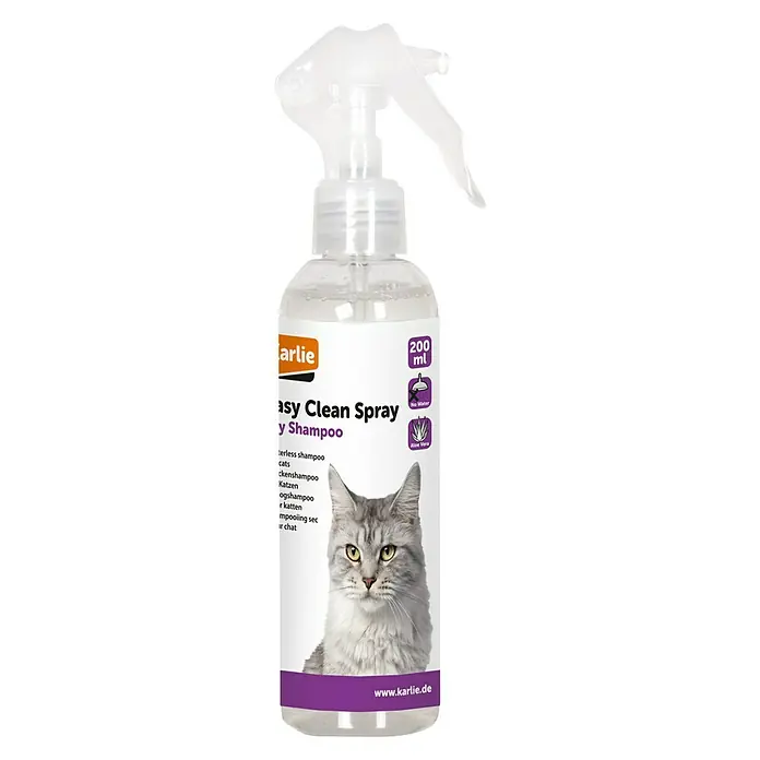 Karlie Champú seco Spray - Gatos, 200 ml - Vista frontal