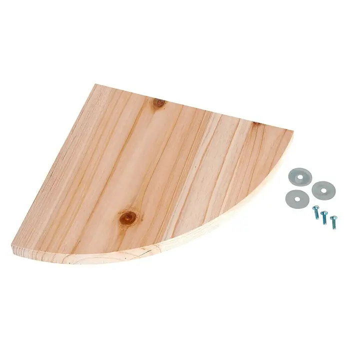Karlie Knaagdierzitplank - 25,5 x 16 x 2 cm, Hout - Top-down weergave