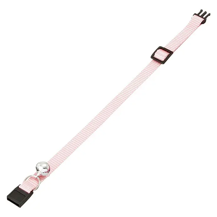Karlie Collar de gato Campanilla - Nylon, Rosa - Vista angular