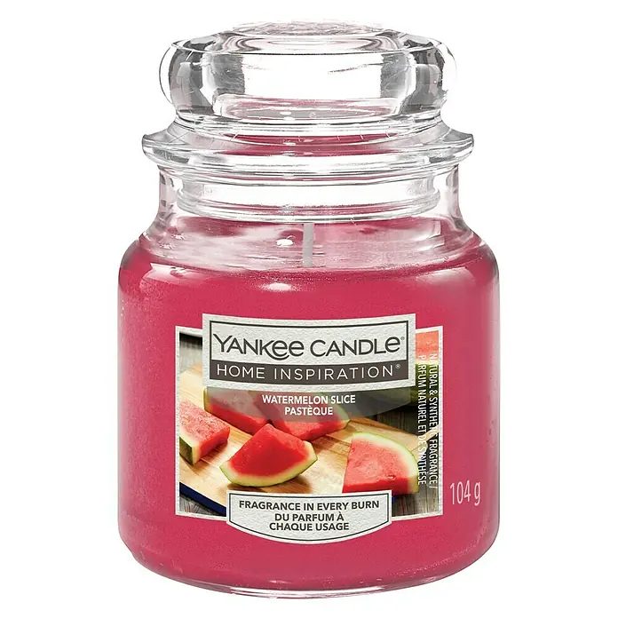 Yankee Candle Home Inspirations Duftkerze - Im Glas, Watermelon Slice, Small - Vorderansicht