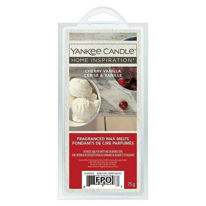 Yankee Candle Home Inspirations Duftwachs - Cherry Vanilla, 75 g - Vorderansicht