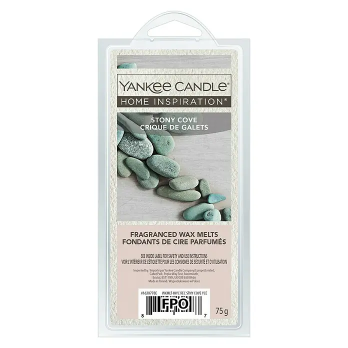 Yankee Candle Home Inspirations Duftwachs - Stony Cove, 75 g - Vorderansicht