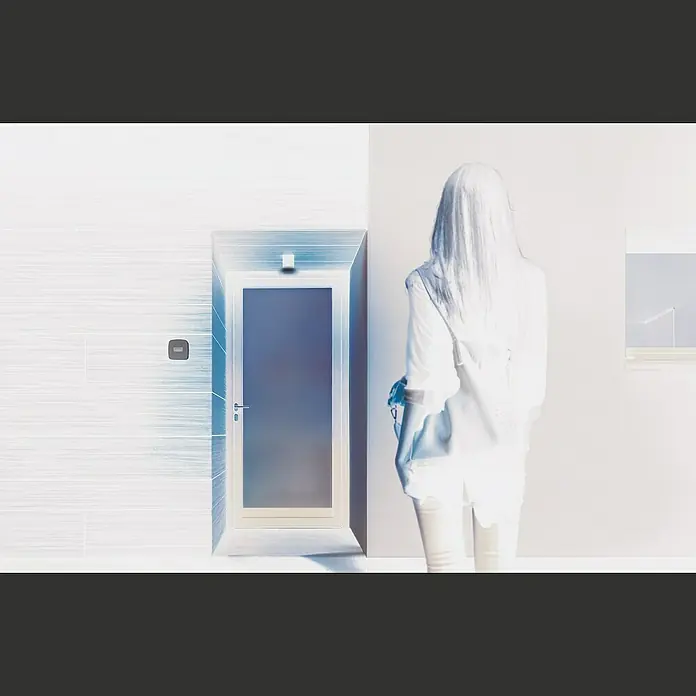 Eve Funk-Bewegungsmelder Motion - Batteriebetrieben, Weiß, Für Innen- und Außenbereich, Apple HomeKit - Stimmungsaufnahme