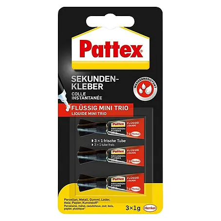 Pattex  Sekundenkleber Mini Trio