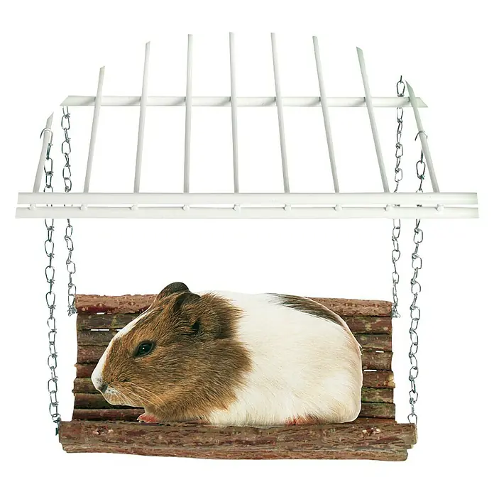 Karlie Knaagdierspeelgoed Rody Swing - 26,5 x 11 x 3 cm, Hout - Toepassingsvoorbeeld