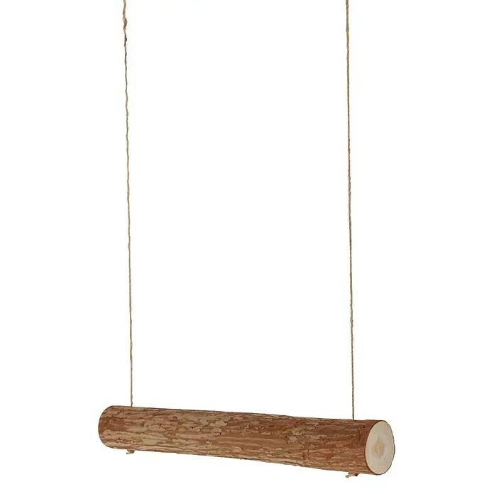 Hühnerschaukel - Länge: 39 cm, Holz - Vorderansicht