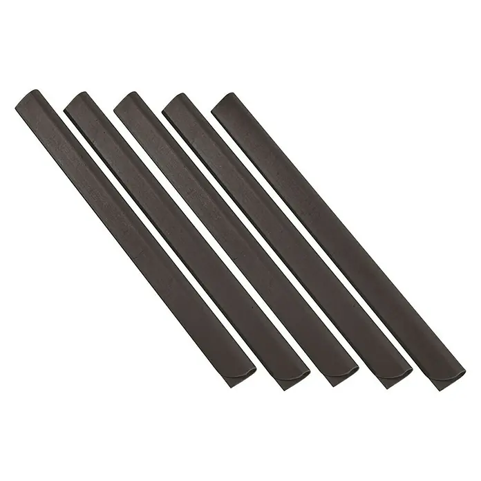 Klemmprofile - 25 Stk./Packung, Länge: 19 cm, Anthrazit - Diagonale Ansicht