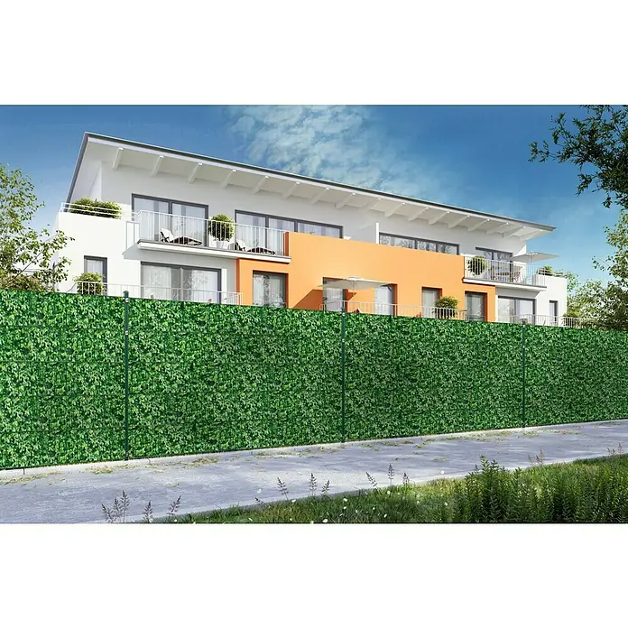 Sichtschutzstreifen - 2.050 x 19 cm, PVC - Anwendungsbeispiel