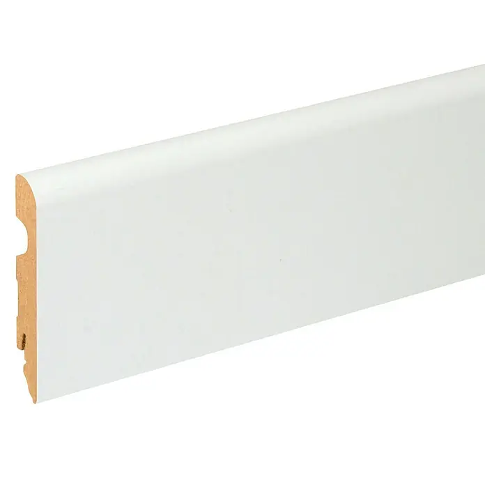Sockelleiste FU91L - 2,4 m x 15 mm x 90 mm, Gerade - Detailaufnahme