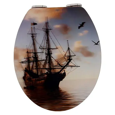 WC-Sitz 3D Flying Dutchman