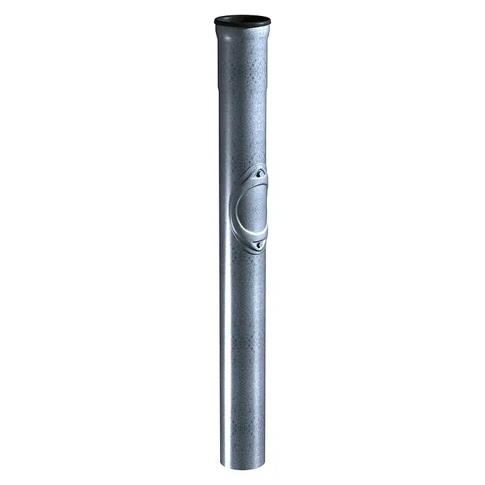 Sarei Standbuis - Nominale breedte: 100 mm, Lengte: 1 m, Staal - Vooraanzicht