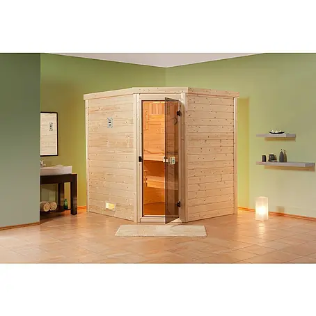 Finnwood  Massivholzsauna Bjoern 2