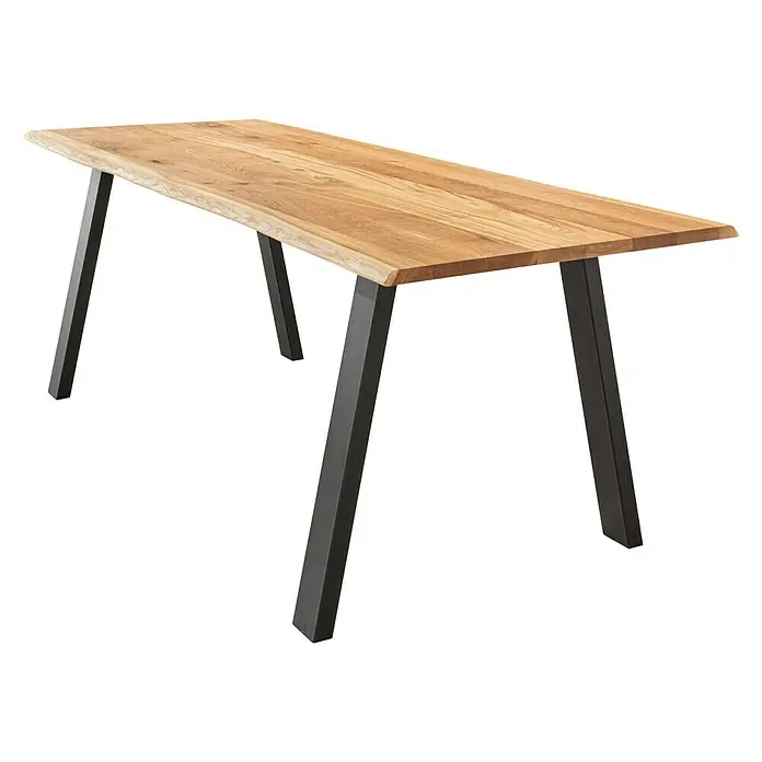 Pur Iternal Black Edition Tafelpoot - 800 x 150 x 723 mm, Zwart, U-vorm, 2 st. - Diagonaal zicht