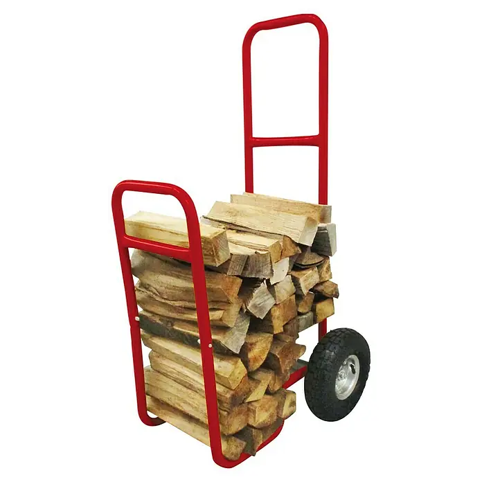 Sackkarre für Holz - Stahl, Tragkraft: 100 kg - Diagonale Ansicht