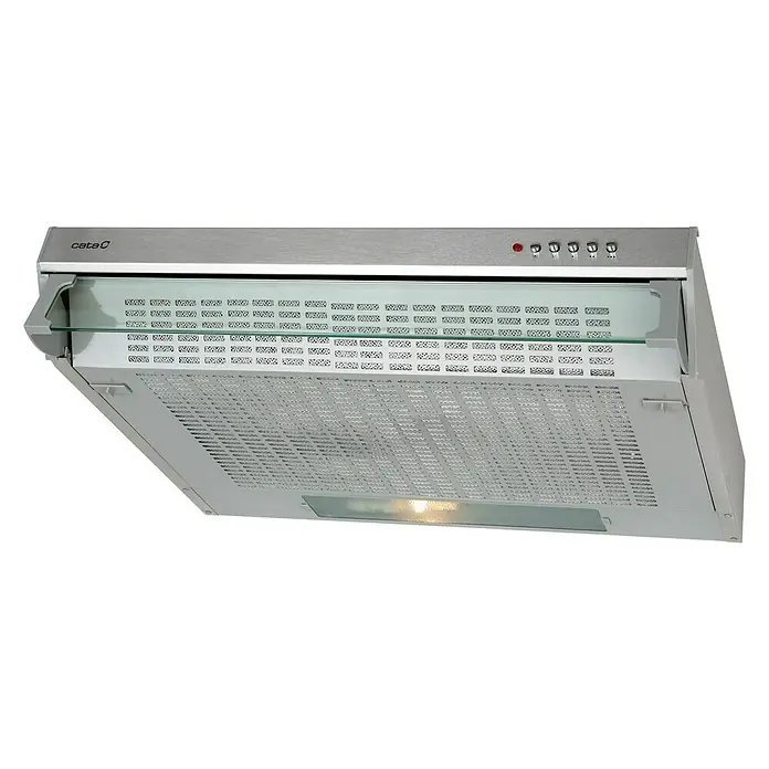 Cata Campana integrable F2260X 2 - Ancho: 60 cm, Potencia de aire máx.: 310 m³/h, Acero inoxidable - Vista ascendente