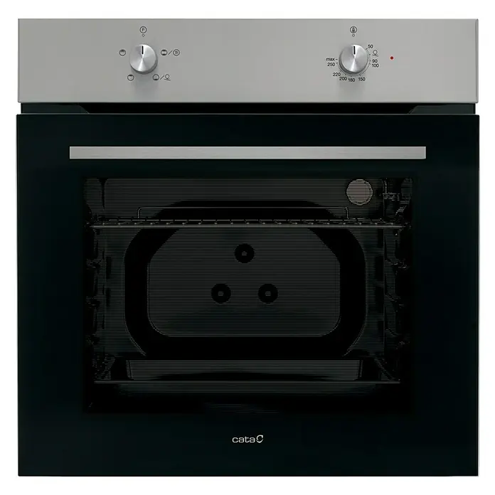 Cata Horno empotrado SES 7004 X - Número de tipos de calentamiento: 6 ud., Volumen horno: 72 l - Vista frontal