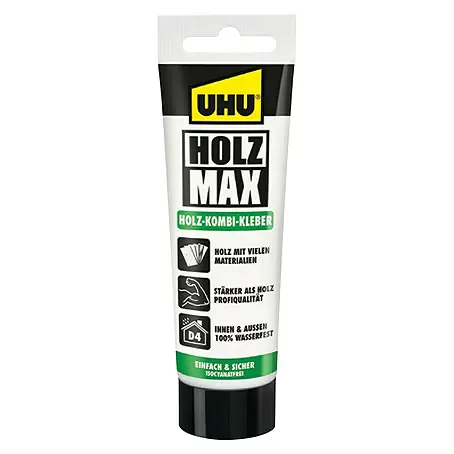 UHU  Konstruktionskleber Holz Max Holz-Kombi-Kleber
