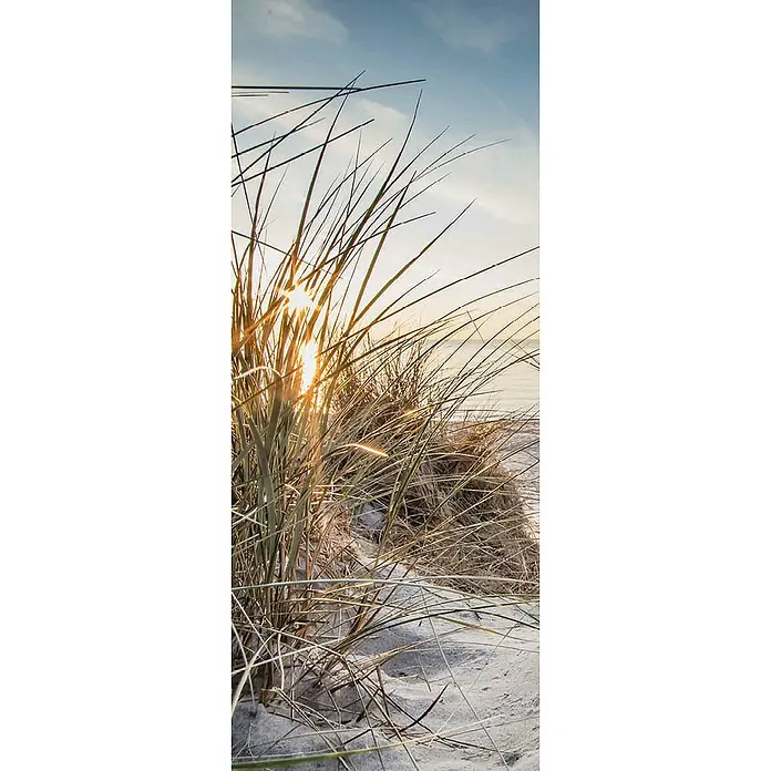 SanDesign Handmuster - 17,5 cm x 7 cm x 3 mm, Nordsee Düne 1 - Draufsicht