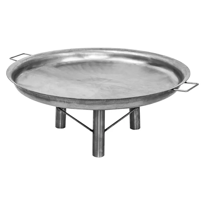 Feuerschale - 50 cm, Edelstahl - Vorderansicht