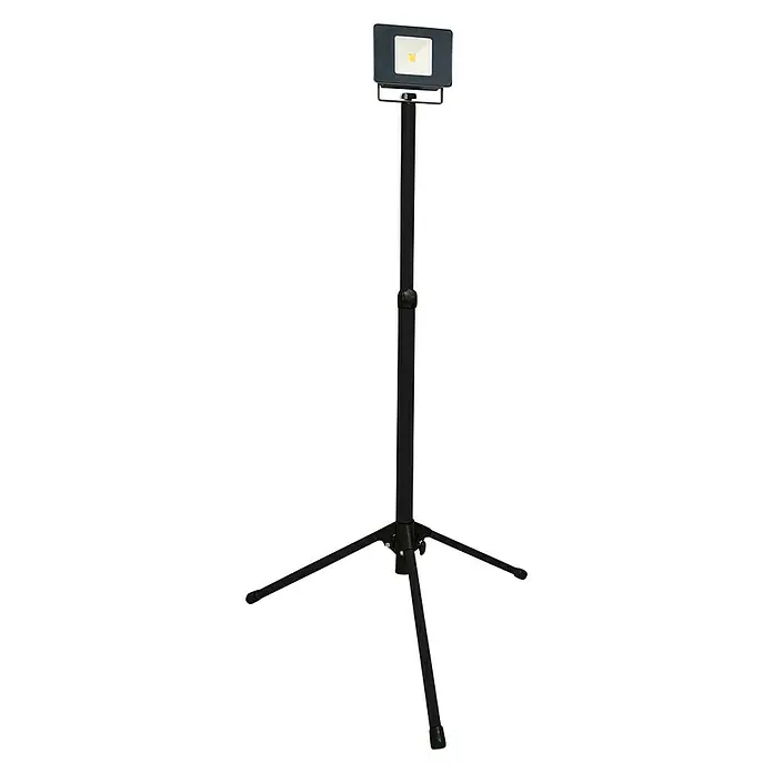 Profi Depot Mobil LED reflektor - 10W, Állvánnyal, IP65 - Elülső nézet