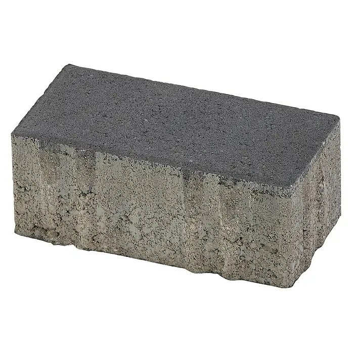 EHL Straatsteen KB Antraciet - Antraciet, Beton - Diagonaal zicht