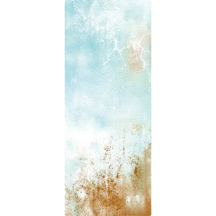 SanDesign Handmuster Copper Rust - 17,5 cm x 7 cm x 8 mm, Formen & Muster - Draufsicht