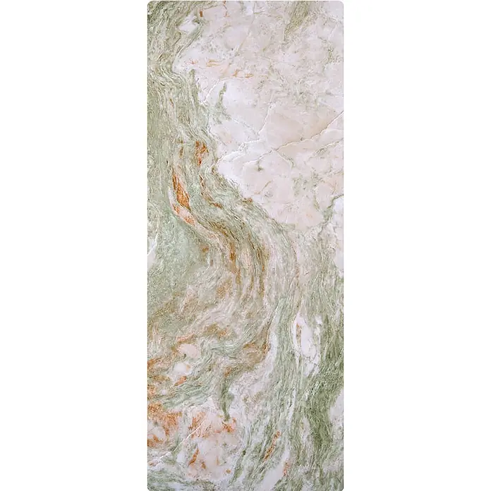 SanDesign Handmuster Green Onyx - 17,5 cm x 7 cm x 8 mm, Formen & Muster - Draufsicht