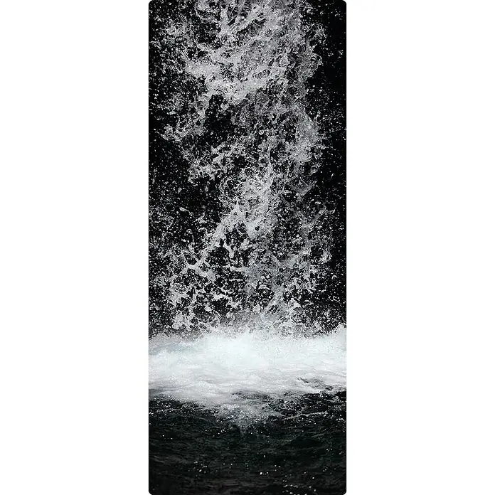 SanDesign Handmuster Waterfall - 17,5 cm x 7 cm x 8 mm, Wasser - Draufsicht