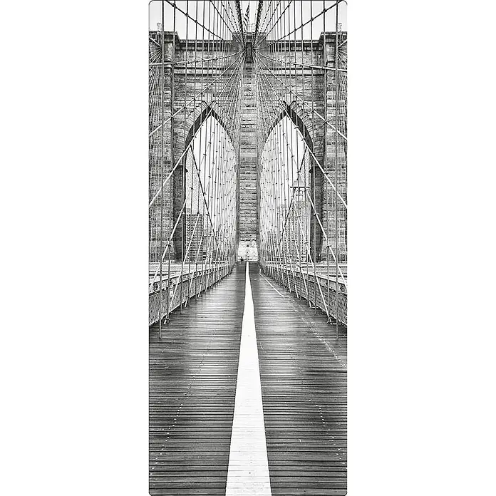 SanDesign Handmuster Brooklyn Bridge - 17,5 cm x 7 cm x 8 mm, Landschaft & Stadt - Draufsicht