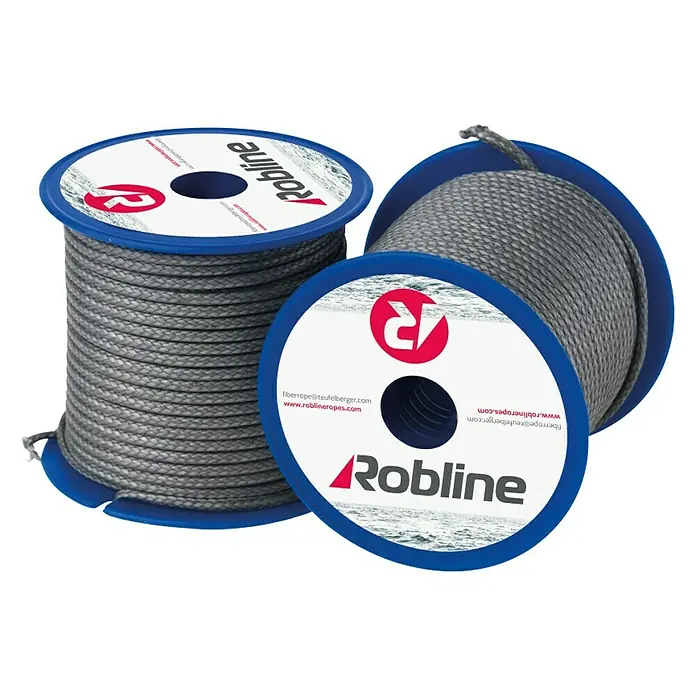 Robline Cabo a metros Ocean 3000 XG - Diámetro: 4 mm, Gris, Dyneema SK78 - Vista angular