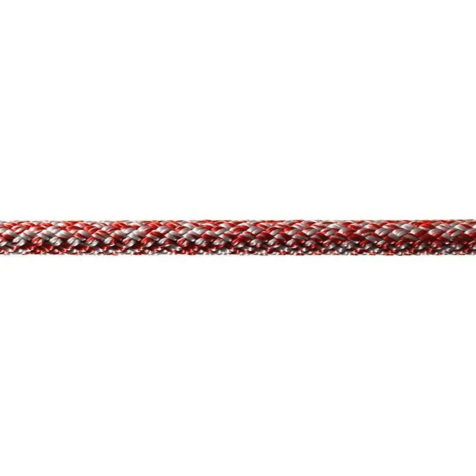 Robline Cabo a metros Sirius 500 - Diámetro: 4 mm, Rojo/Plateado, Poliéster - Primer plano